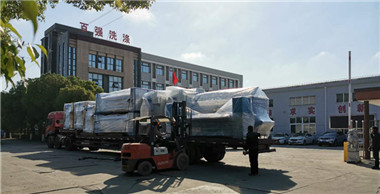 2019年完美收官 百強洗滌設(shè)備發(fā)貨北京