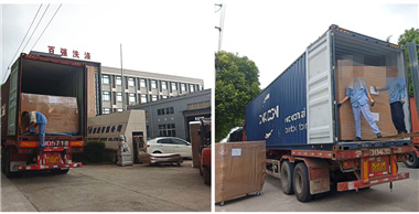 百強洗滌設(shè)備出口美國塞班島